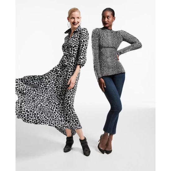 Top 10 😍 INC International Concepts Men's Harold Regular-Fit Abstract-Print 👚 Shirt, Created For Macy's Deep Black ⭐ 4 Top 10 😍 INC International Concepts Men's Harold Regular-Fit Abstract-Print 👚 Shirt, Created For Macy's Deep Black ⭐ - Image 2