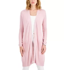 Promo โญ INC International Concepts ๐ฉ Women's Faux-Wrap Velour ๐ Dress, Created For Macy's Black ๐