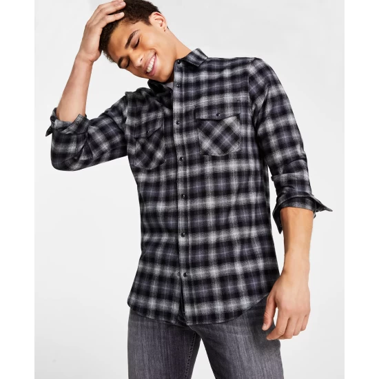 Best deal 🔔 INC International Concepts Men's Nume Classic-Fit Plaid Button-Down 👕 Shirt, Created For Macy's Cut Ruby 😀 6 Best deal 🔔 INC International Concepts Men's Nume Classic-Fit Plaid Button-Down 👕 Shirt, Created For Macy's Cut Ruby 😀 - Image 4