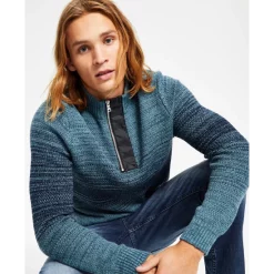 Discount 🌟 INC International Concepts I.N.C. International Concepts® Men's Classic-Fit Tuxedo 👚 Shirt & Slim-Fit Plaid Suit Separates, Created For Macy's Basic Navy 😍