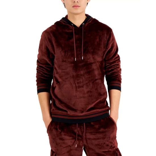 Best Pirce 🌟 INC International Concepts I.N.C. International Concepts® Men's Regular-Fit Ribbed Velour Hoodie, Created For Macy's Rain Forest 👏 8 Best Pirce 🌟 INC International Concepts I.N.C. International Concepts® Men's Regular-Fit Ribbed Velour Hoodie, Created For Macy's Rain Forest 👏 - Image 6