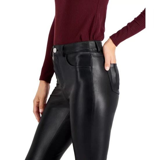 Budget โจ INC International Concepts Petite Faux-Leather Skinny Pants, Created For Macy's Deep Black ๐คฉ 10 Budget โจ INC International Concepts Petite Faux-Leather Skinny Pants, Created For Macy's Deep Black ๐คฉ - Image 8