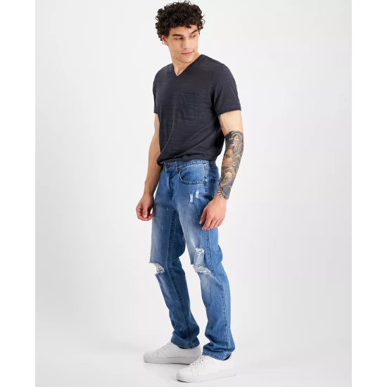 Cheap ๐ INC International Concepts Men's Light Wash Slim Straight ๐ Jeans, Created For Macy's ๐ 10 Cheap ๐ INC International Concepts Men's Light Wash Slim Straight ๐ Jeans, Created For Macy's ๐ - Image 8